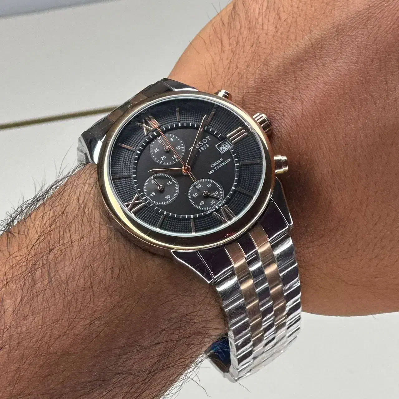 ساعت مردانه تیسوت ۳موتوره با گارانتی رنگبندیTISSOT|ساعت|تهران, سعادت‌آباد|دیوار