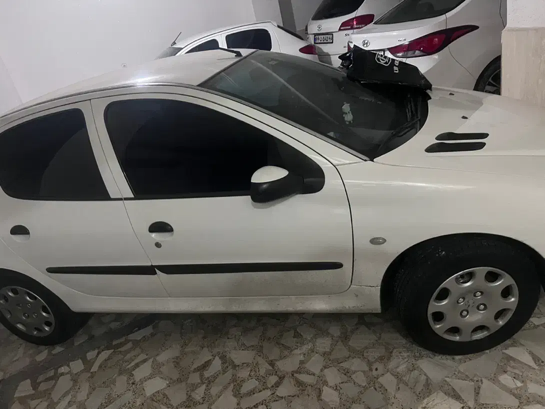 ۲۰۶ تیپ پنج مدل ۹۵|خودرو سواری و وانت|رشت, سیا اسطلخ|دیوار