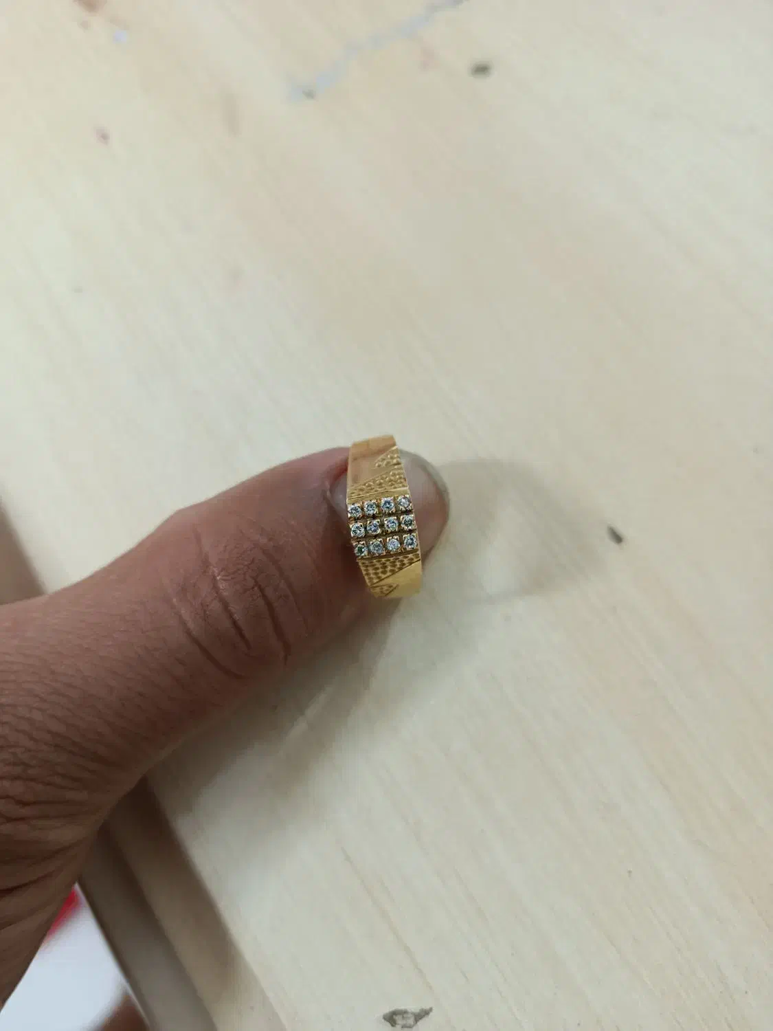 فروش فوری انگشتر طلا حدود ۴ گرم|جواهرات|مرودشت, ژیان|دیوار