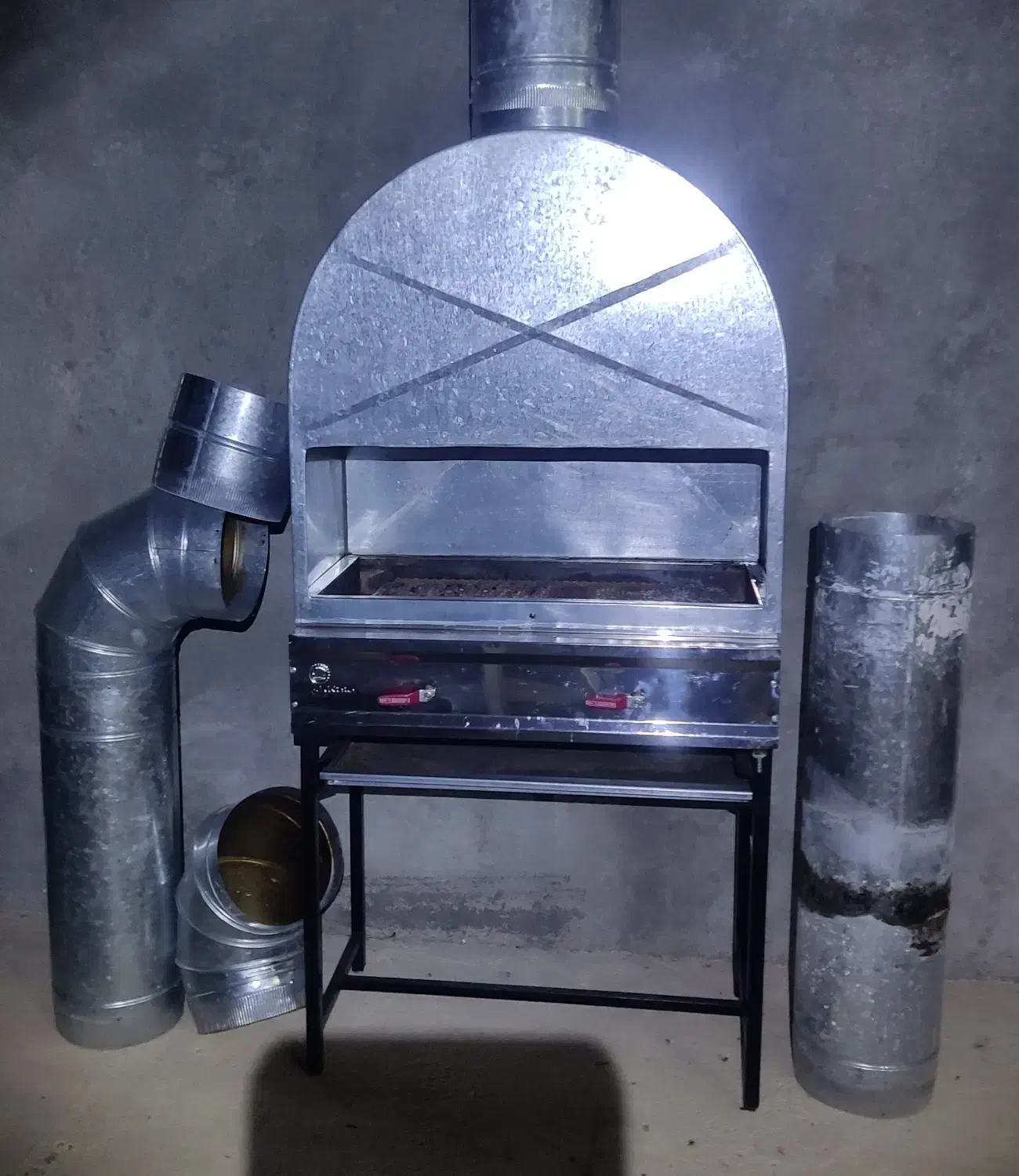 کباب پز گازی همراه با لوله ها به قطر25سانت|کافی‌شاپ و رستوران|سنندج, |دیوار