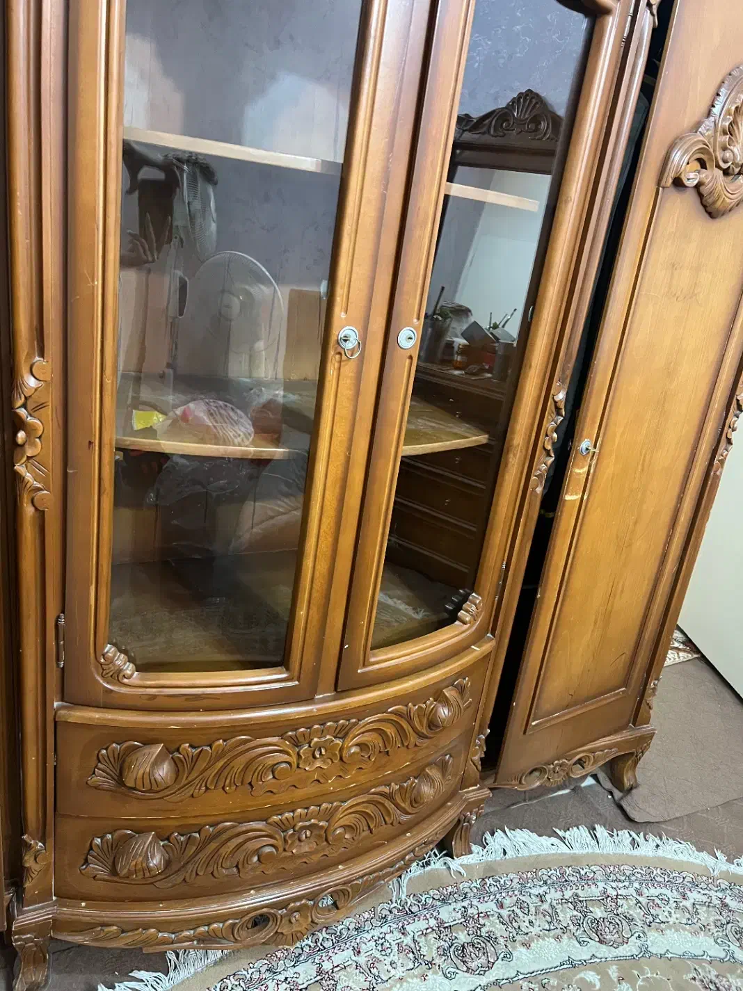 کمد چوبی|بوفه، ویترین، کنسول|تهران, صد دستگاه|دیوار