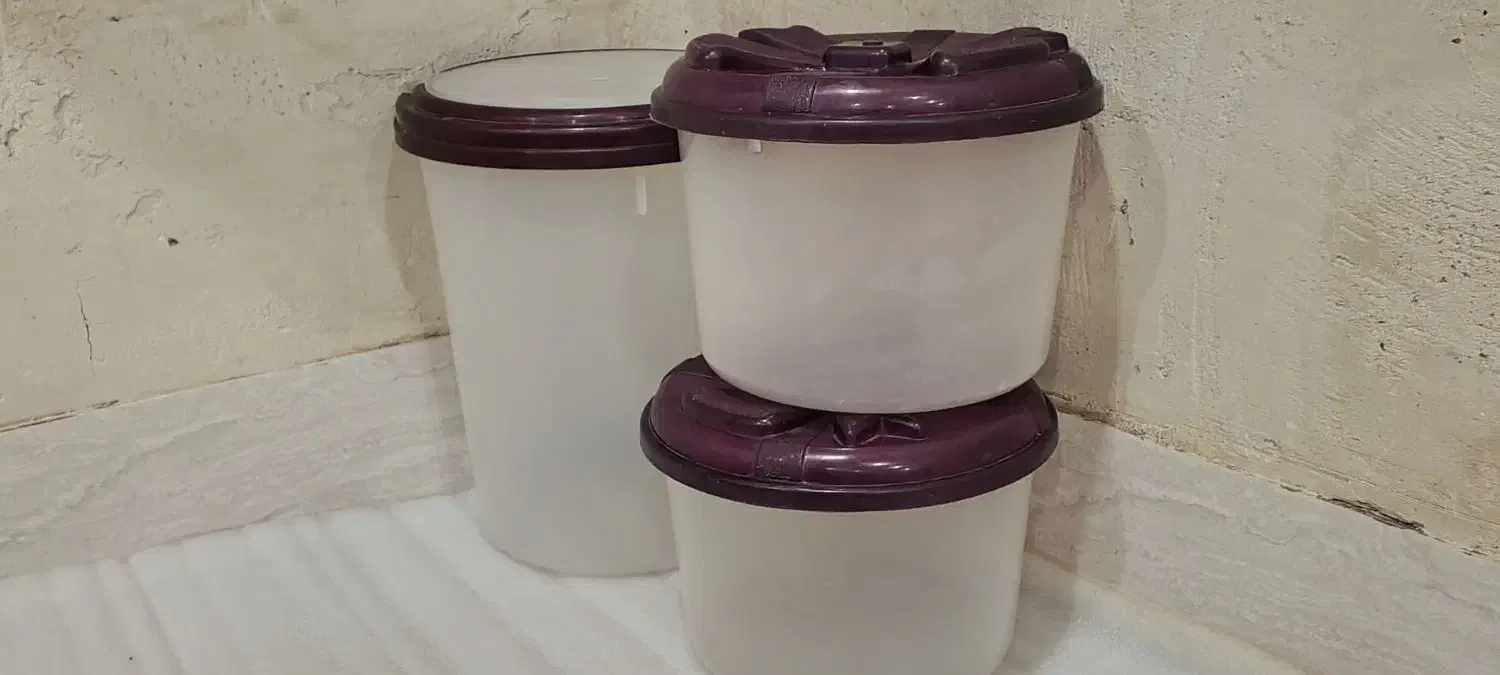 سطل|ظروف نگهدارنده، پلاستیکی، یک‌بارمصرف|بانه, |دیوار