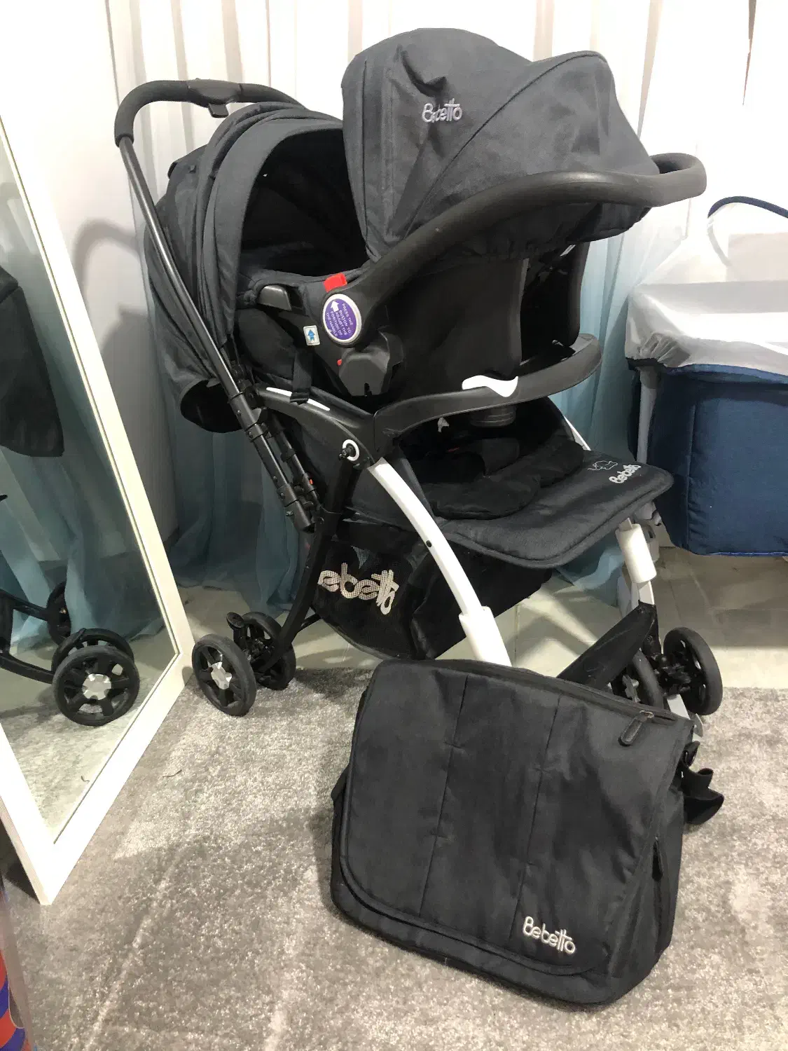 فروش فوری لوازم نوزاد و کودک|کالسکه و لوازم جانبی|جم, |دیوار