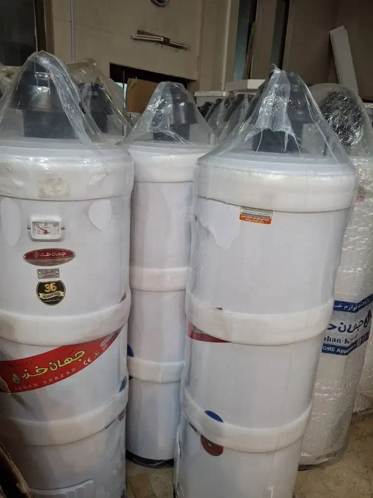 آبگرمکن ایستاده جهان خزر و جنرال ۴میل|آبگرمکن، پکیج، شوفاژ|فرح آباد, |دیوار