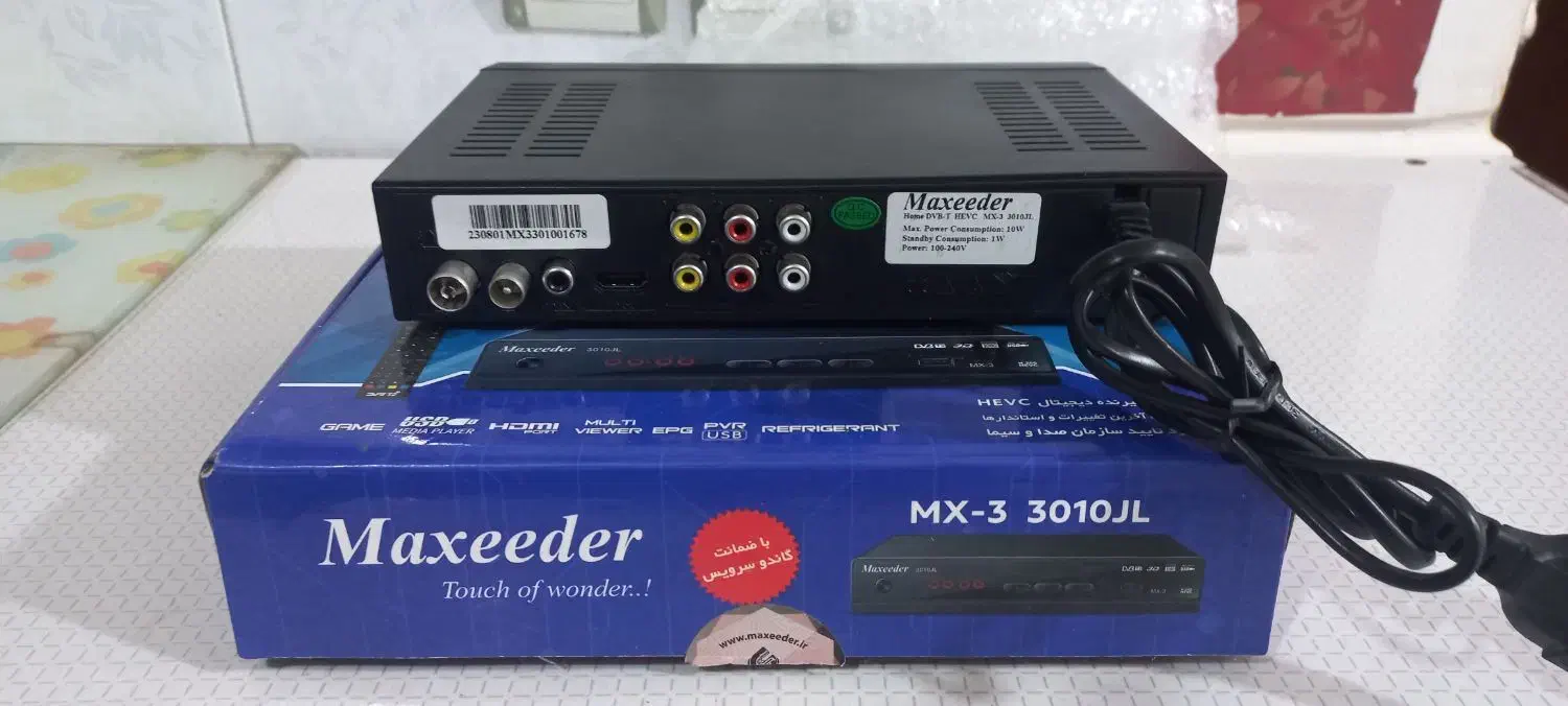 گیرنده دیجیتال مکسیدر Maxeeder|صوتی و تصویری|مراغه, |دیوار