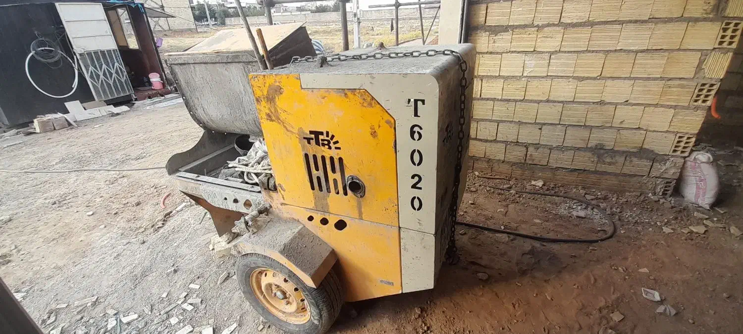 دستگاه شاتکریت پلاسر کاری|مصالح و تجهیزات ساختمان|ازنا, |دیوار