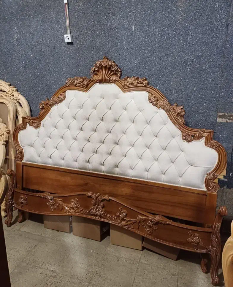 سرویس خواب دونفره یاقوت تمام چوبی|تخت و سرویس خواب|تهران, یافت آباد جنوبی|دیوار