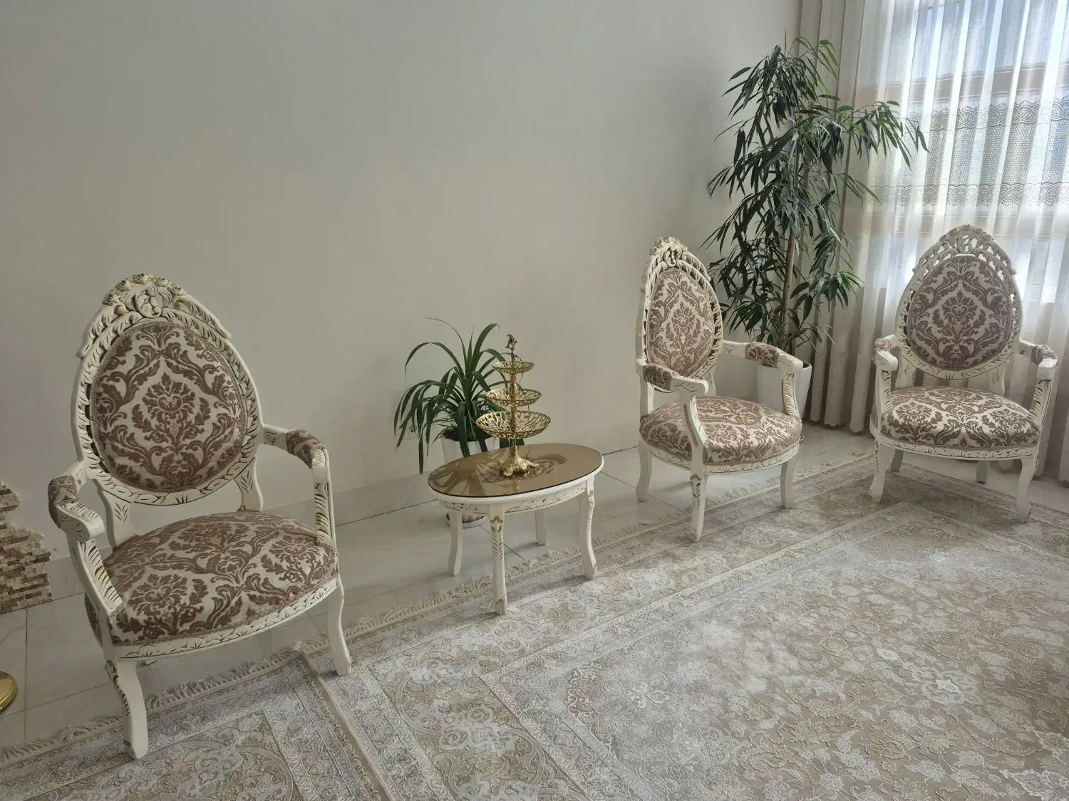مبل استیل سلطنتی|مبلمان خانگی و میز عسلی|الیگودرز, |دیوار