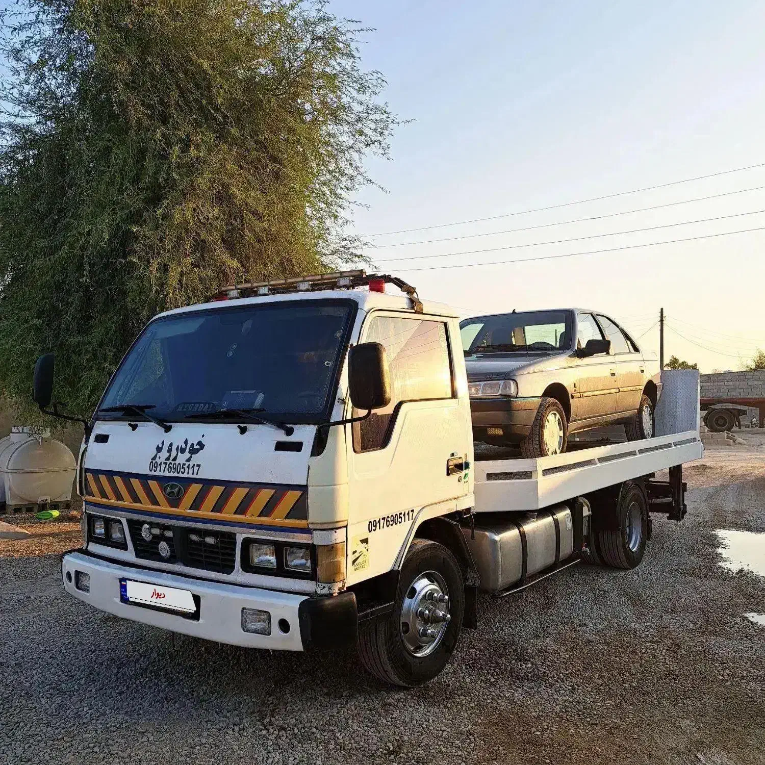 خودروبر هیوندا ۶تن|خودرو سنگین|خمیر, |دیوار