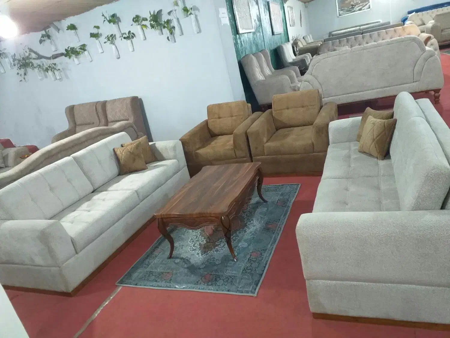 مبل مدل آتلانتیس کد ۱۱۷۰. تمام پارچه. چکی بدون سود|مبلمان خانگی و میز عسلی|ساری, |دیوار