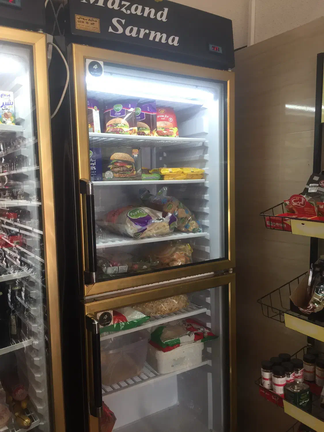 فریزر سوپرمارکتی|فروشگاه و مغازه|رودسر, |دیوار