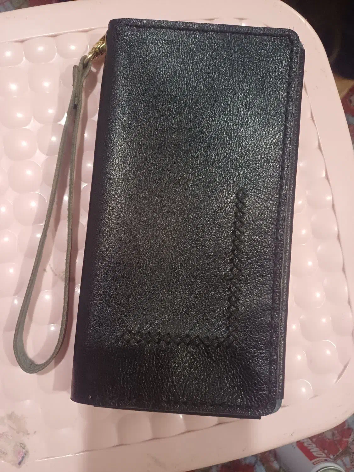 کیف پول چرم دست دوز  ۵۰۰ در دورنگ|کیف، کفش، کمربند|قرچک, زیبا شهر|دیوار