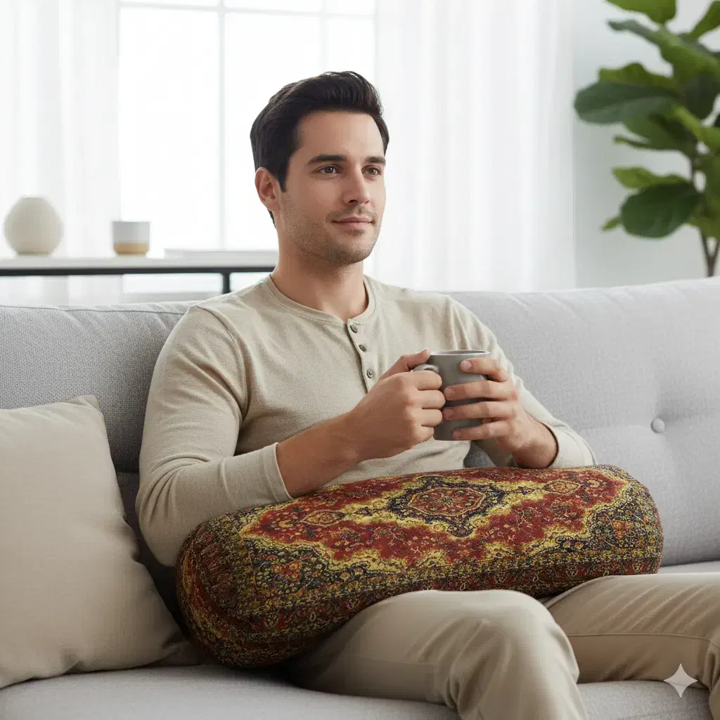 دکور خونه‌تو با بالش‌های لوله‌ای خاص‌تر کن|رختخواب، بالش، پتو|تبریز, |دیوار