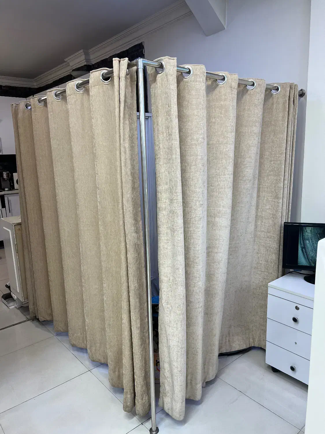 پرده مخمل|پرده، رانر، رومیزی|تهران, زعفرانیه|دیوار