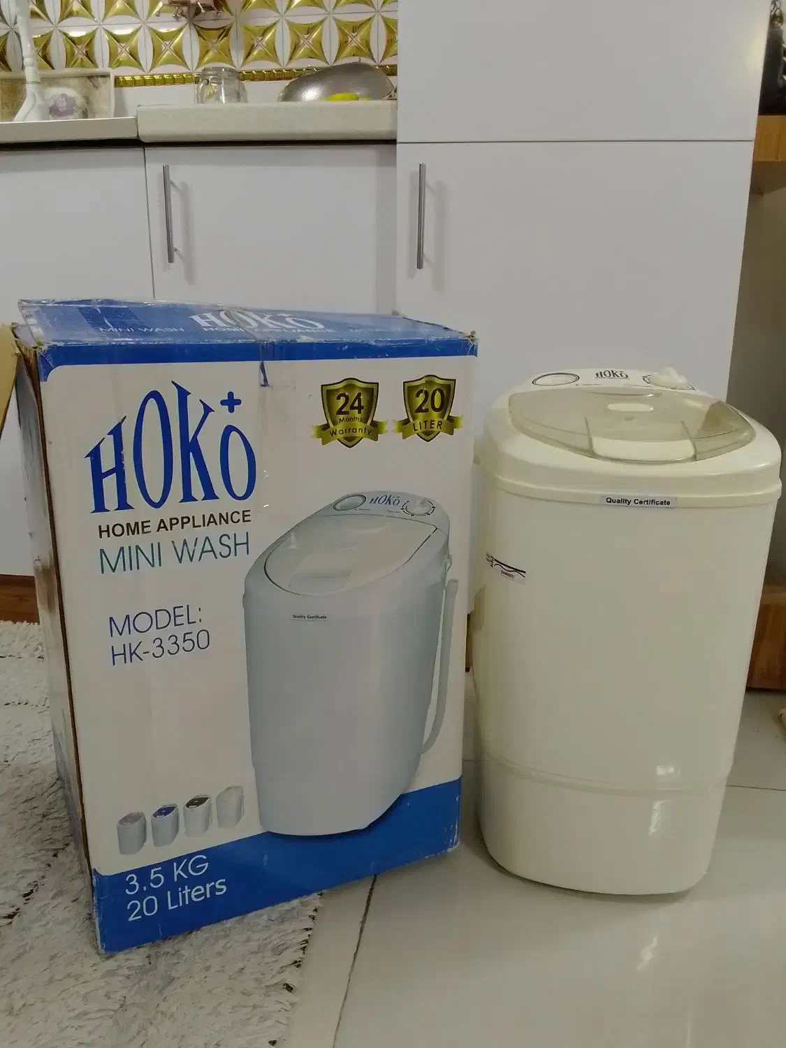 مینی واش یا کهنه شور بچه در حد نو|ماشین لباسشویی و خشککن لباس|مشهد, ایثارگران|دیوار