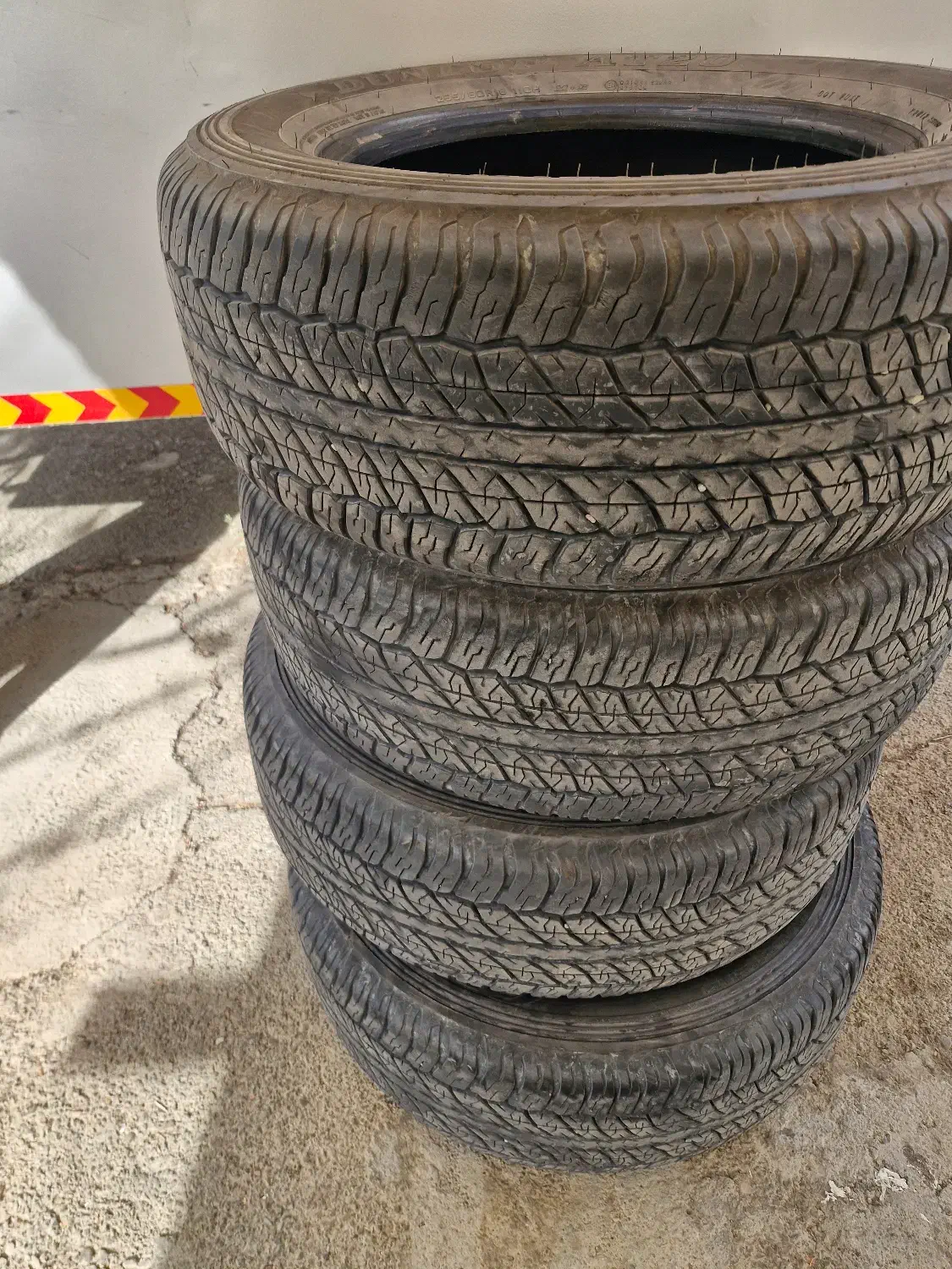 4 حلقه لاستیک پرادو|قطعات یدکی و لوازم جانبی|زاغه, |دیوار