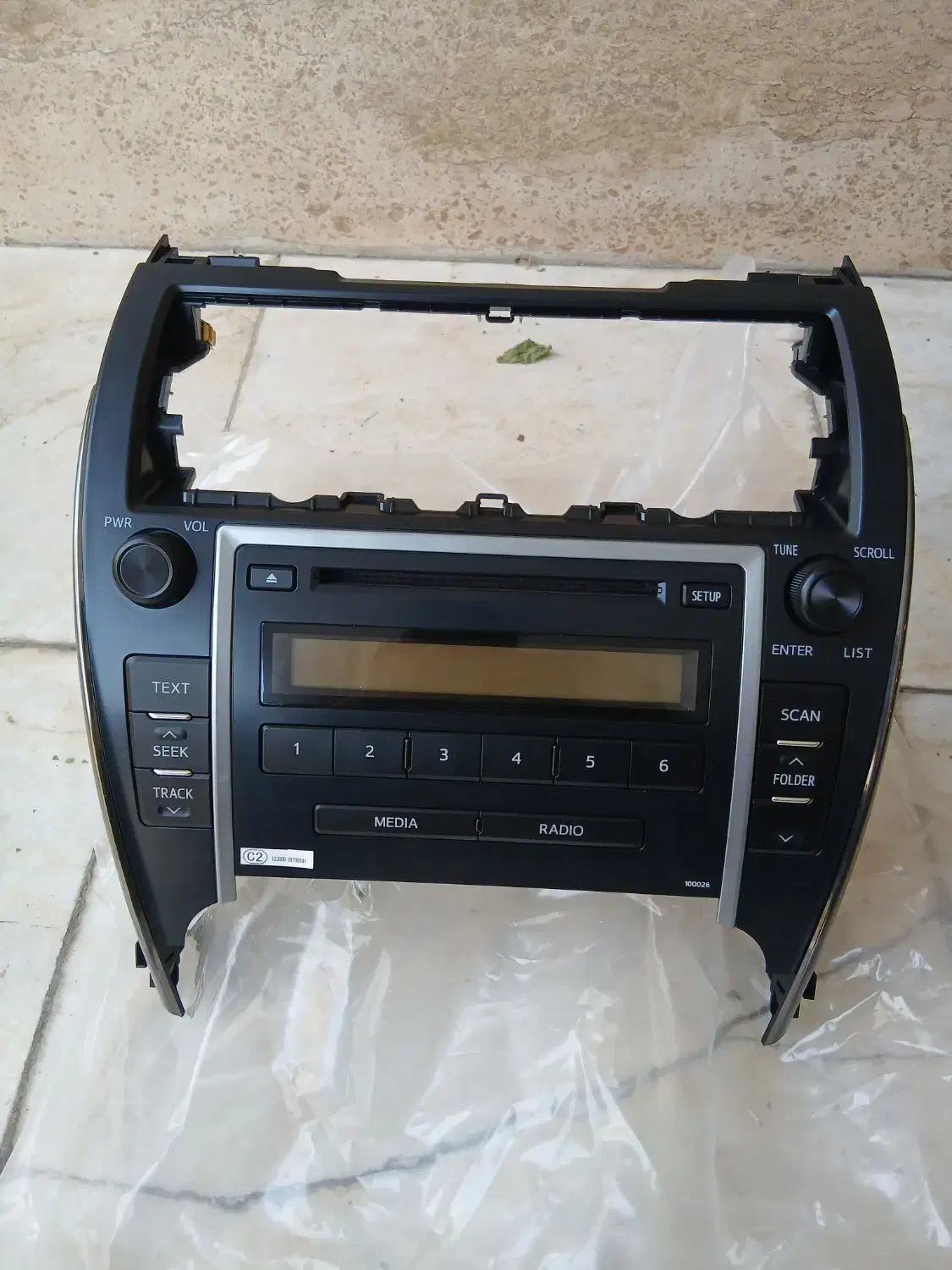 پخش فابریک تویوتا کمری ۲۰۱۴|قطعات یدکی و لوازم جانبی|تهران, حافظیه|دیوار