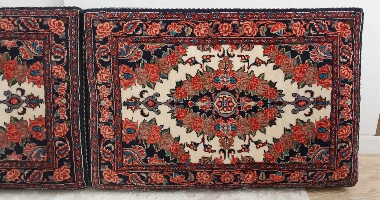 پشتی دستبافت بیجار|پشتی|زنجان, |دیوار