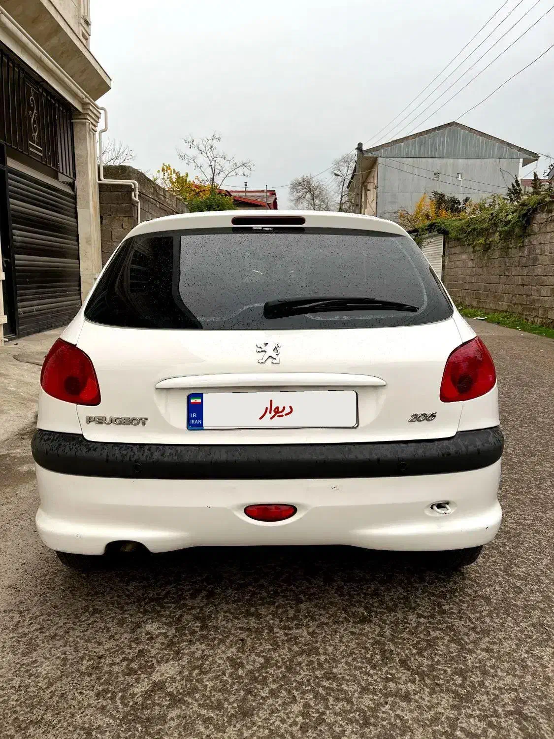 ۲۰۶ تیپ ۲ مدل ۹۶|خودرو سواری و وانت|سیاهکل, |دیوار