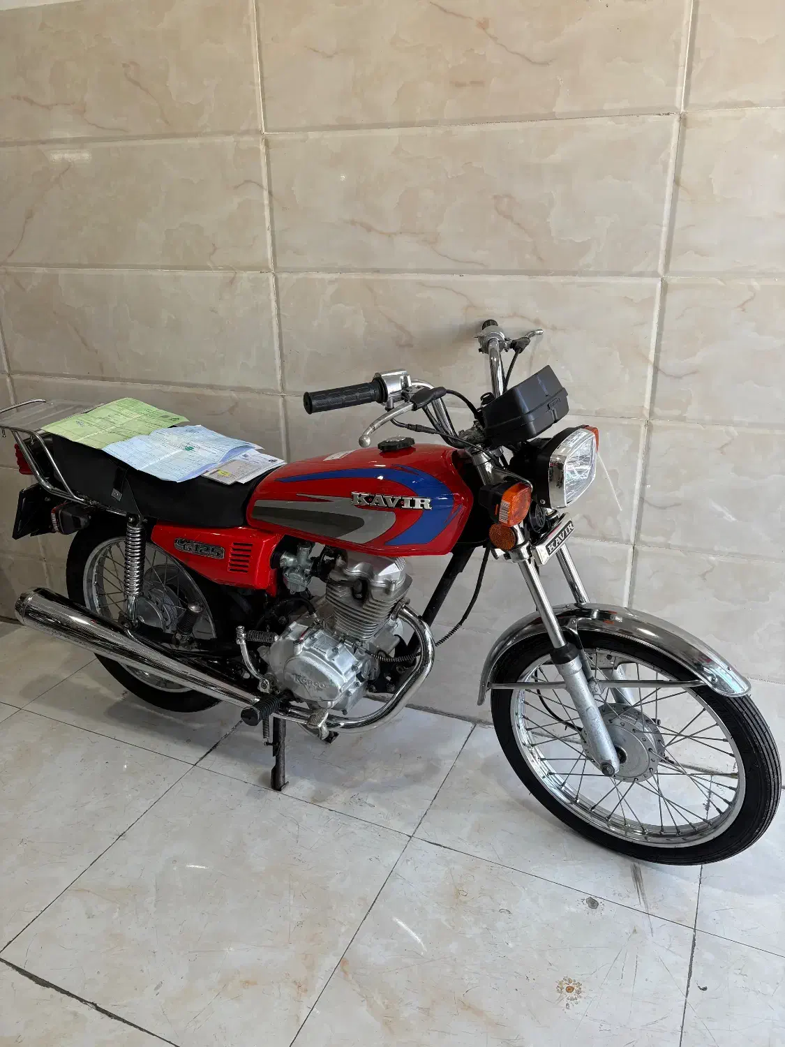 کویر 125 مدل 82|موتورسیکلت|خمین, |دیوار