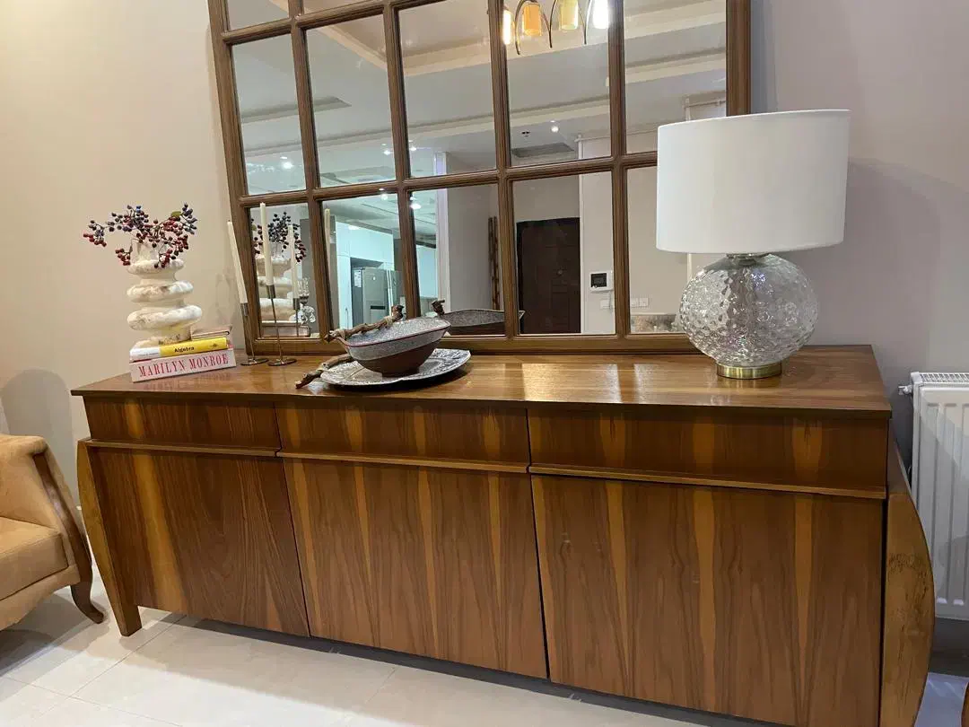 ست کنسول و میز تلویزیون  در حد نو|بوفه، ویترین، کنسول|گرگان, |دیوار