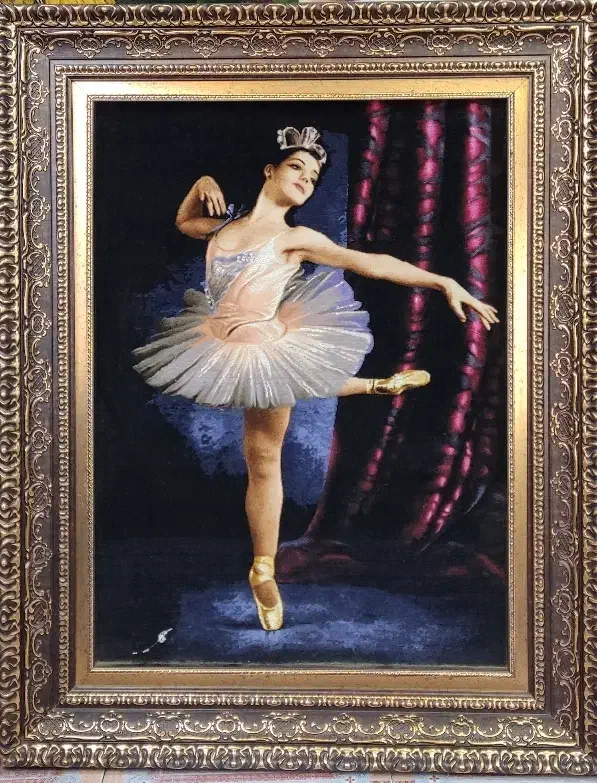 تابلو فرش رقص باله|تابلو فرش|تبریز, |دیوار