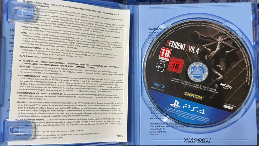 دیسک بازی رزیدنت اویل ۴|کنسول، بازی ویدئویی و آنلاین|شیراز, معالیآباد|دیوار