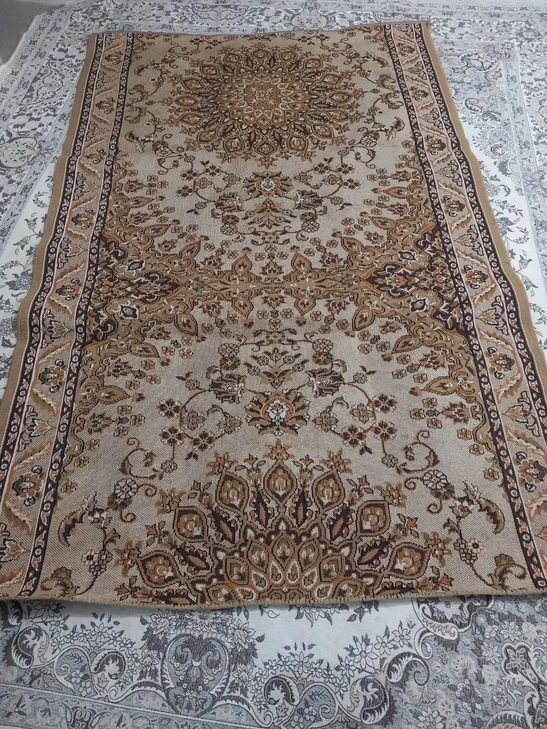 گلیم خشک|گلیم، جاجیم، گبه|ایلام, |دیوار