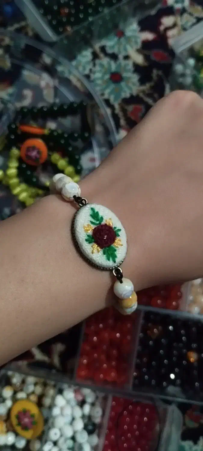 دستبند سنگ و پته|بدلیجات|کرمان, |دیوار