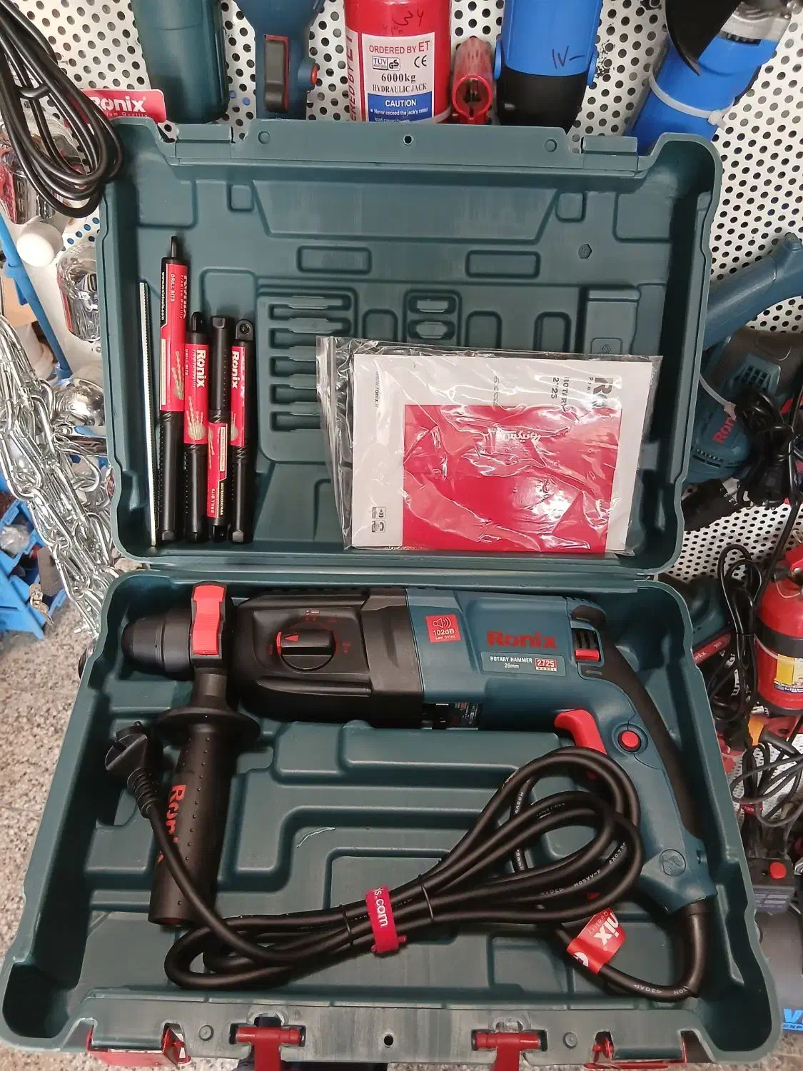 دریل بتن کن سه کیلو رونیکس با۲/۱۰۰/۰۰۰تخفیف|ابزارآلات|ایلام, |دیوار