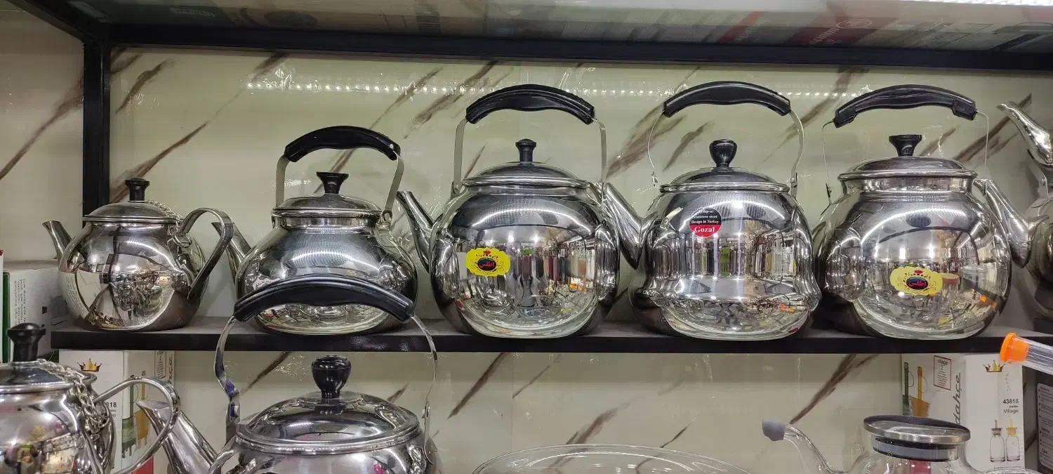 کتری قوری تک به قیمت عمده|قوری، کتری، قهوه‌ساز دستی|خرم‌آباد, |دیوار