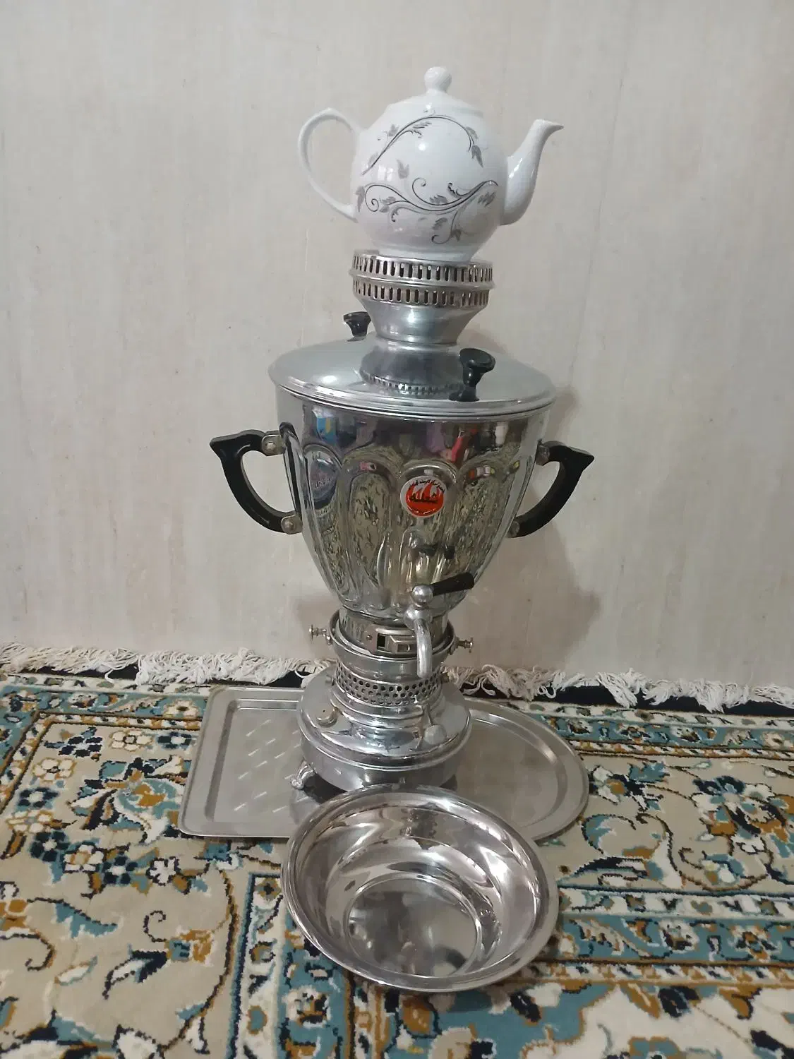 سماور  نو نو|سماور، چای‌ساز، قهوه‌ساز|سیرجان, |دیوار