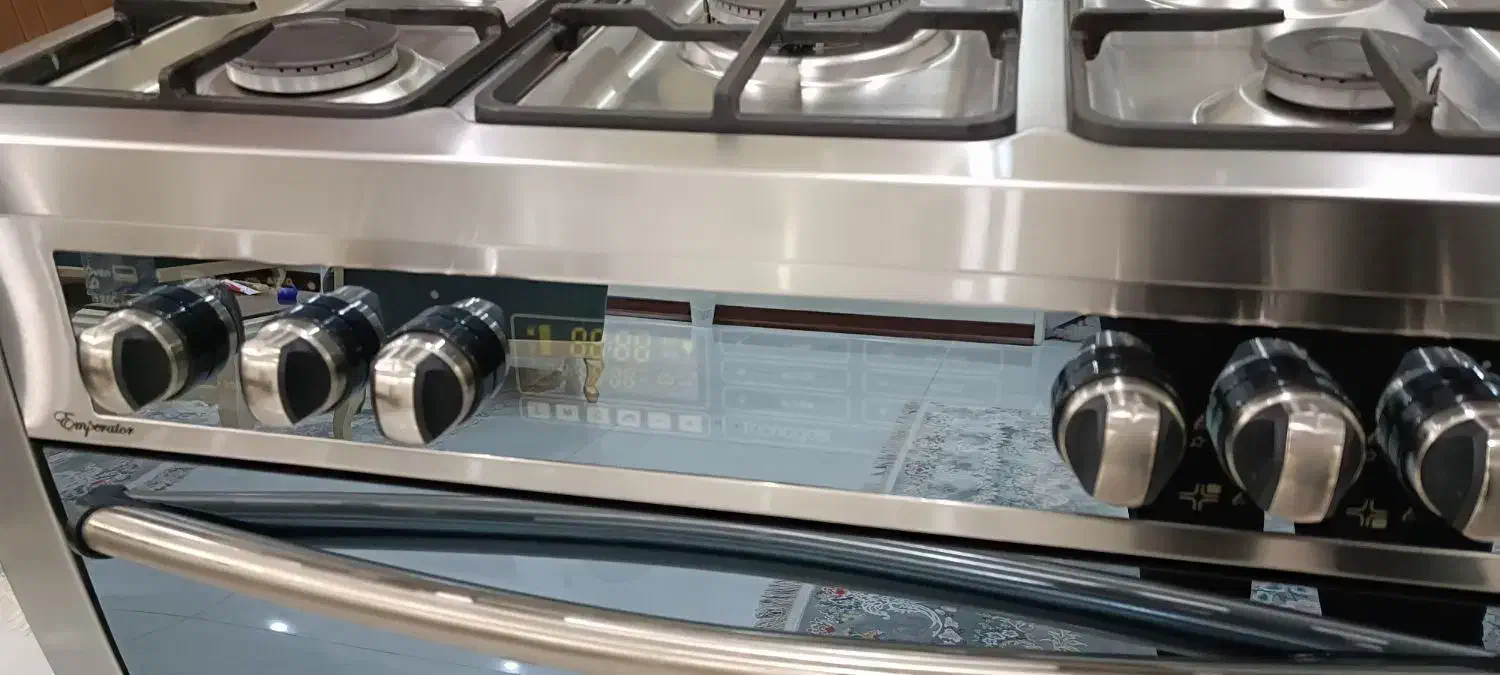 اجاق گاز فردار تمام استیل فول آپشن در حد نو|اجاق گاز و لوازم برقی پختوپز|تهران, شهید اسدی|دیوار