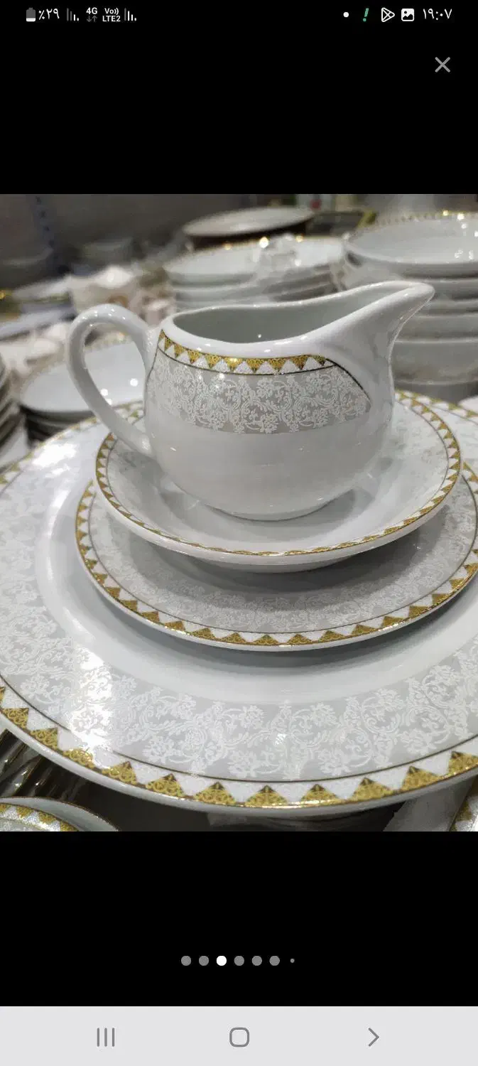 سرویس چینی مقصود ۲۴ نفره طرح ماردین|ظروف سرو و پذیرایی|تبریز, |دیوار