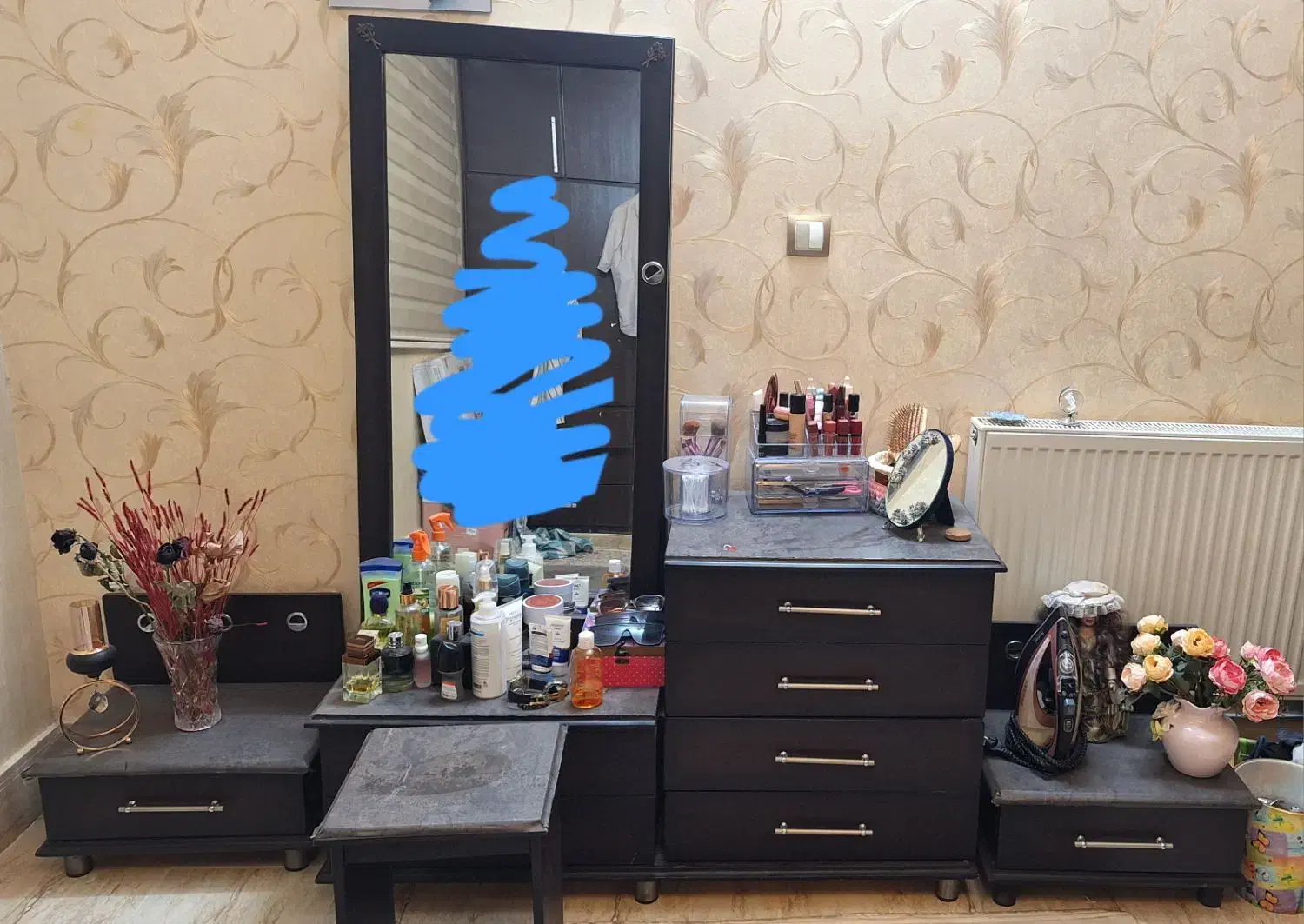 سرویس تخت و کمد تمیز و شیک|تخت و سرویس خواب|بیرجند, |دیوار