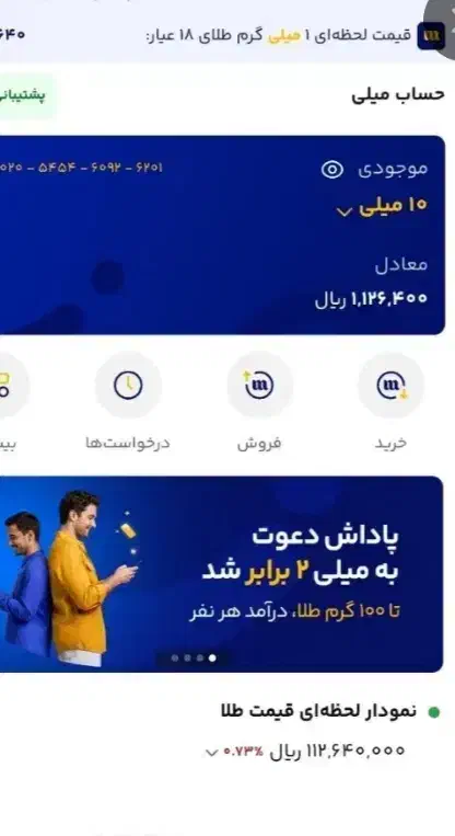 میلی هدیه ۱۰۰ هزار تومنی|کارت هدیه و تخفیف|تهران, نازی‌آباد|دیوار