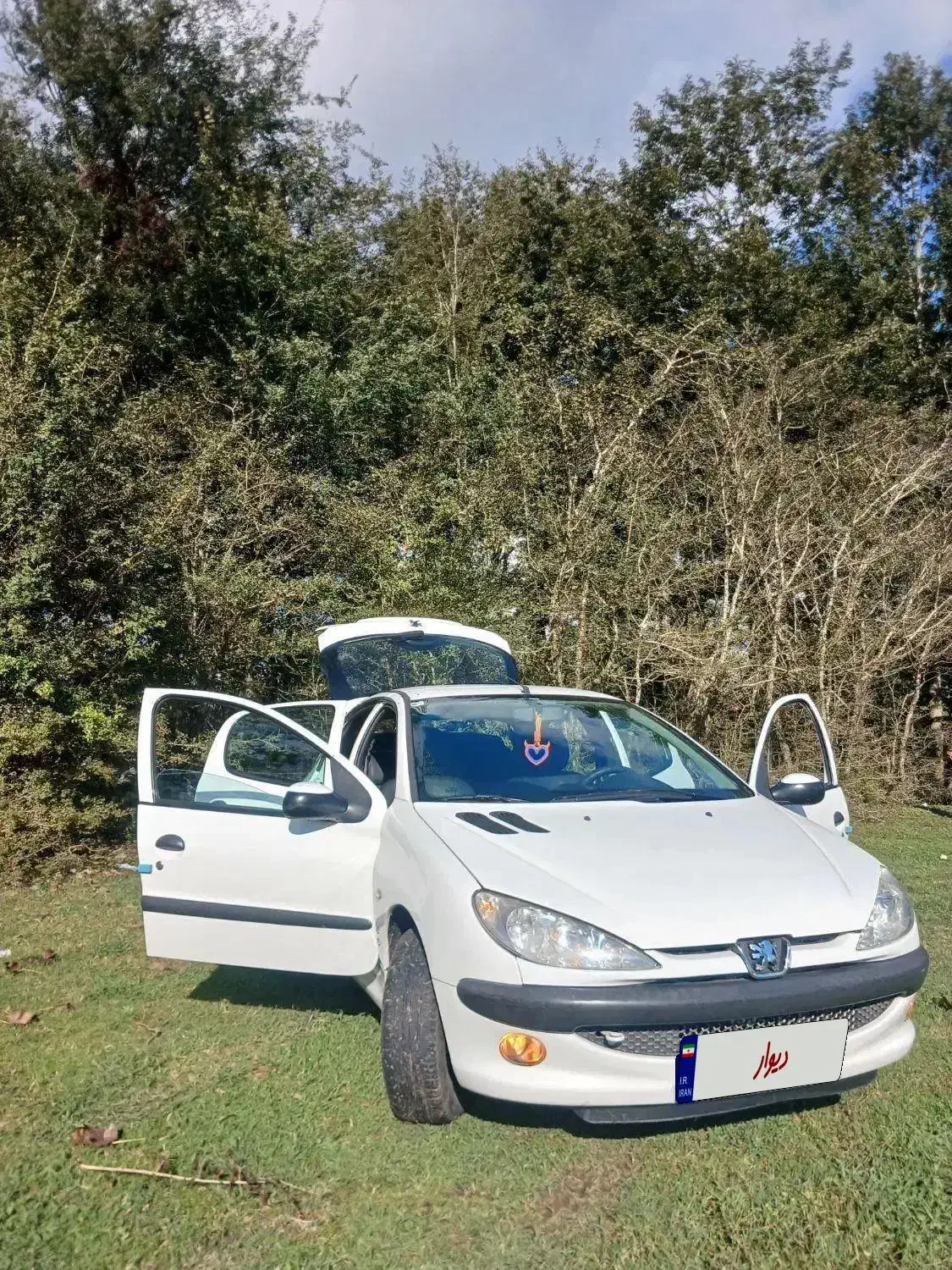 ۲۰۶ تیپ ۵  مدل ۹۳|خودرو کلاسیک|رشت, دباغیان|دیوار