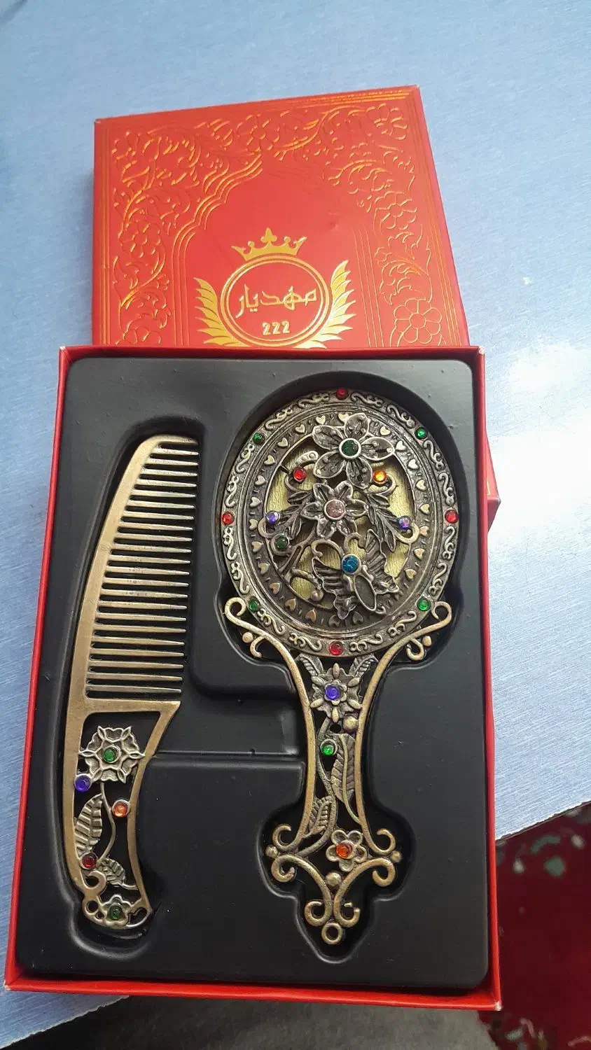 آینه و شانه اکسسوری|زیورآلات و اکسسوری|کوهدشت, |دیوار