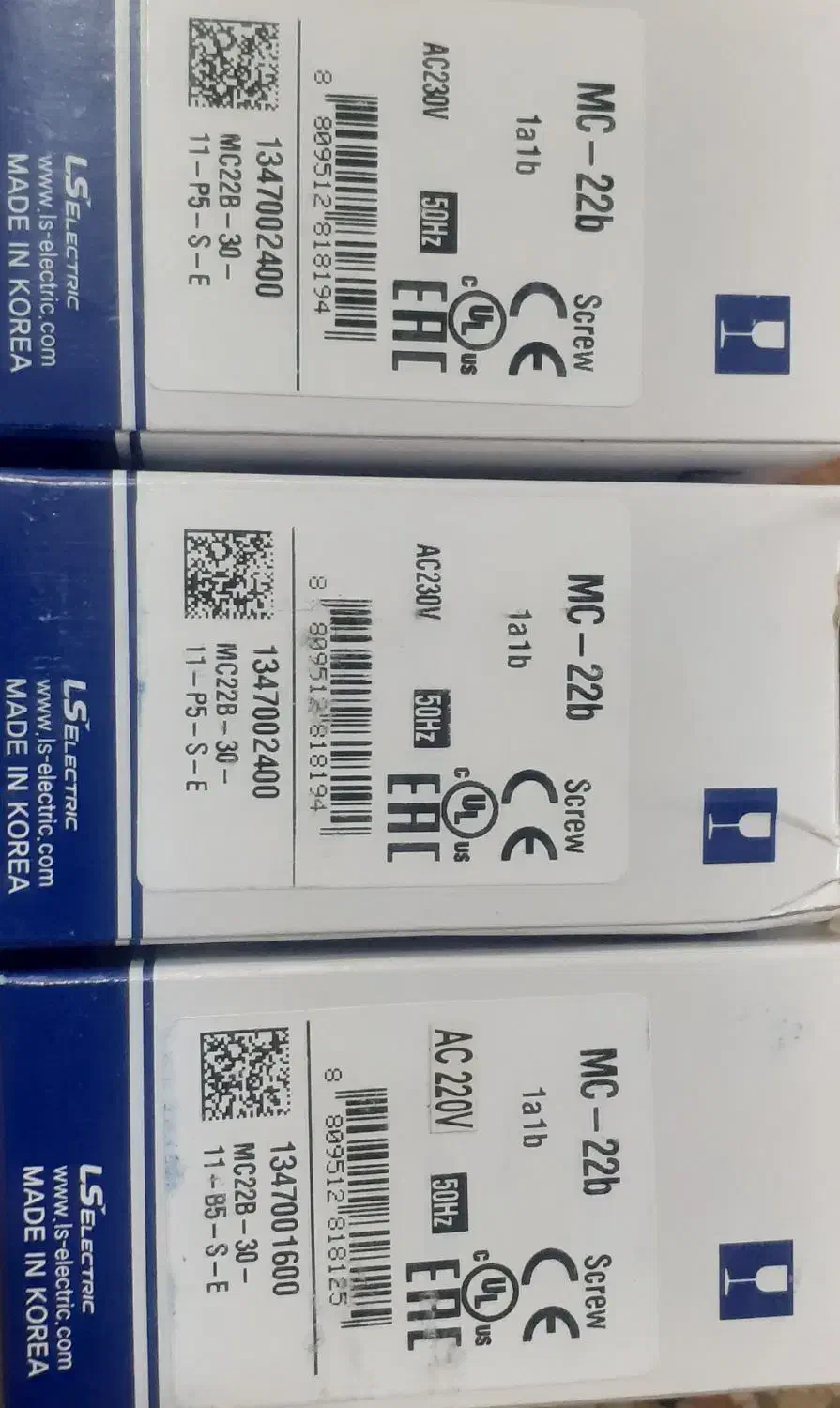 کنتاکتور ۴ و ۵/۵ و ۷/۵و۱۱ kw|ماشین‌آلات صنعتی|شاهین‌شهر, نبوت|دیوار