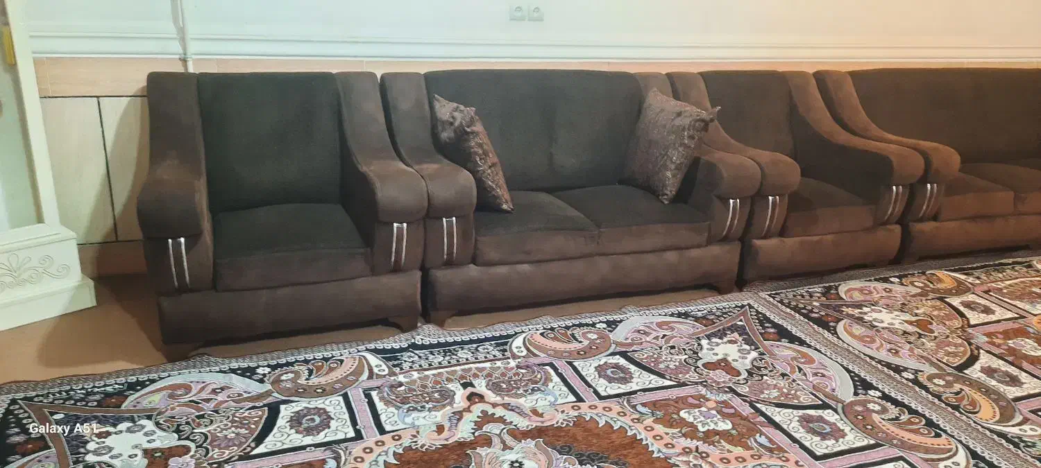 فروش،مبل ۷ نفره|مبلمان خانگی و میز عسلی|مسجد سلیمان, |دیوار