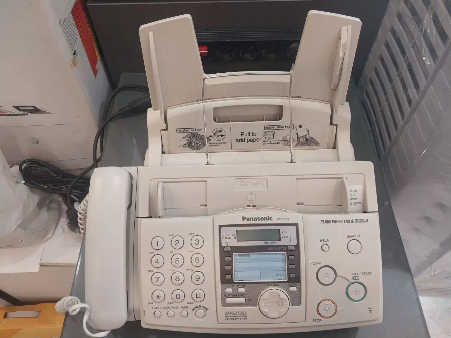 فروش ۲دستگاه تلفن فکس پاناسونیک|پرینتر، اسکنر، کپی، فکس|یزد, |دیوار