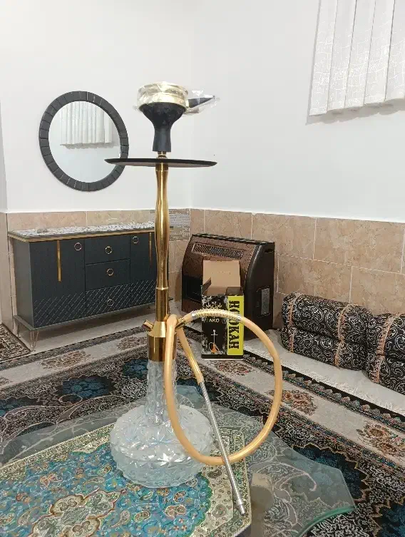 قلیان کرنو فلزی سوپاپی سیلیکونی قلیون کافی شاپ|کلکسیون و سرگرمی|یزد, |دیوار