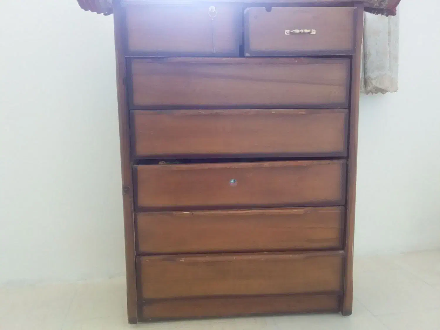 دراور چوبی|جاکفشی، کمد، دراور|سمنان, |دیوار