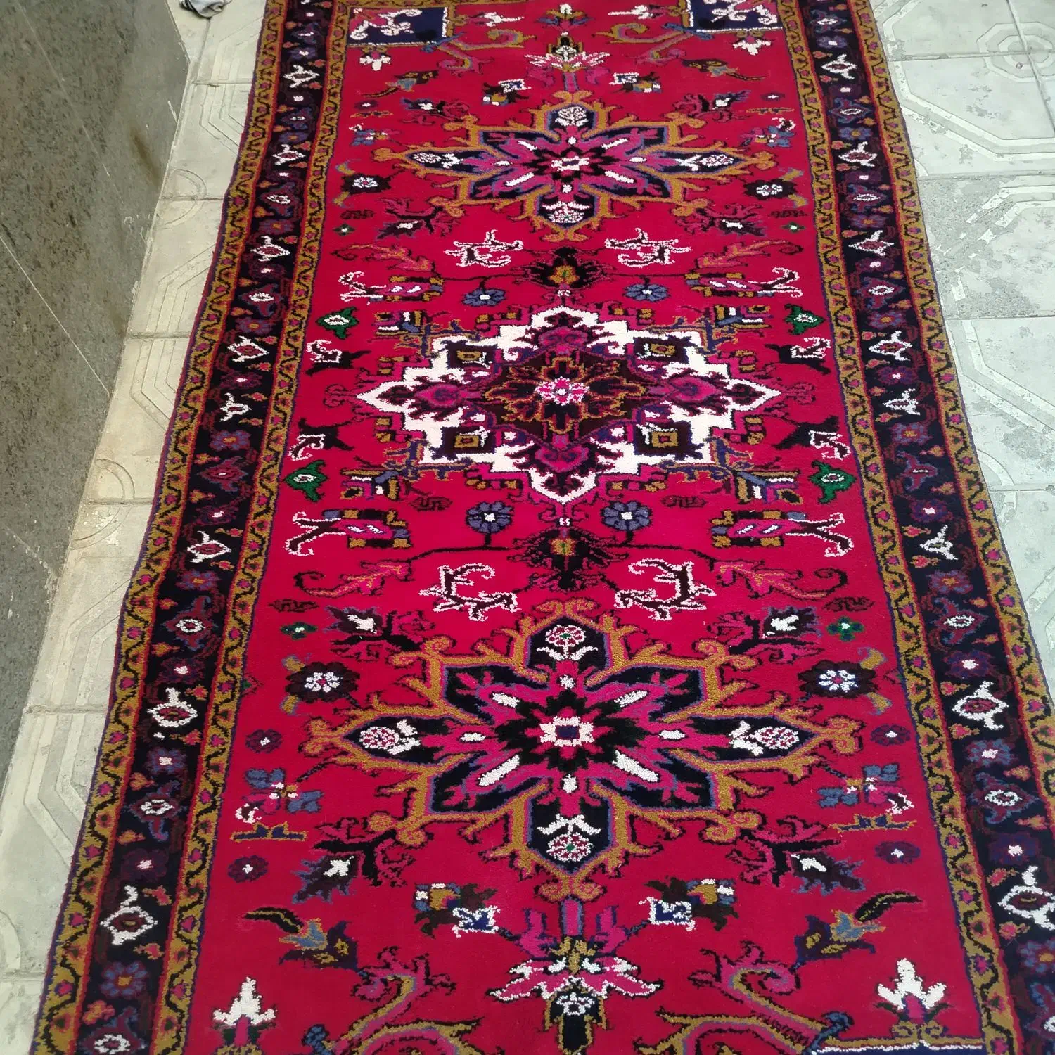 کناره بالماخ توخوش زیبا خوش رنگ|فرش|تبریز, |دیوار