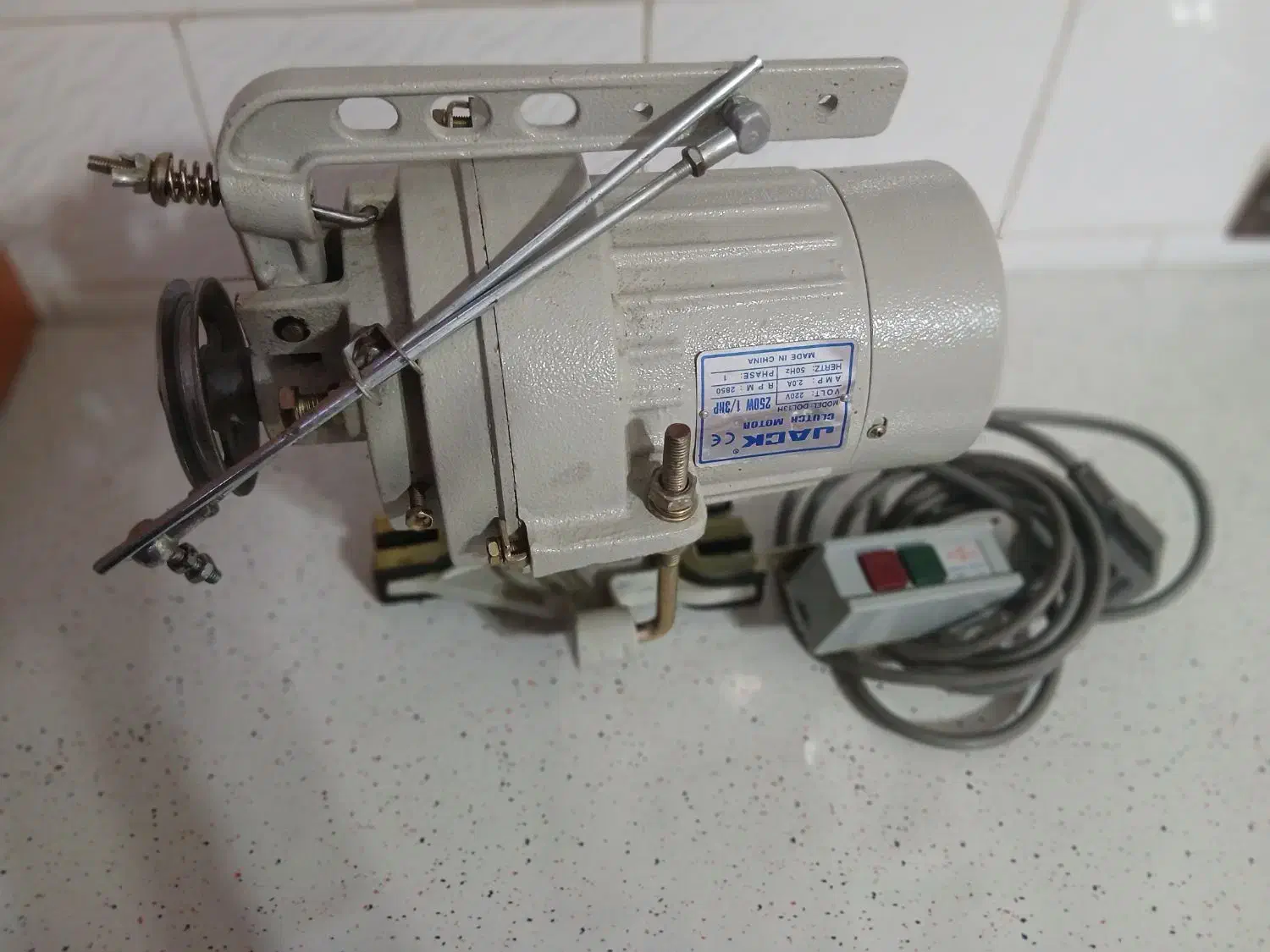 دینام چرخ صنعتی جک|لوازم خیاطی و بافتنی|شبستر, |دیوار