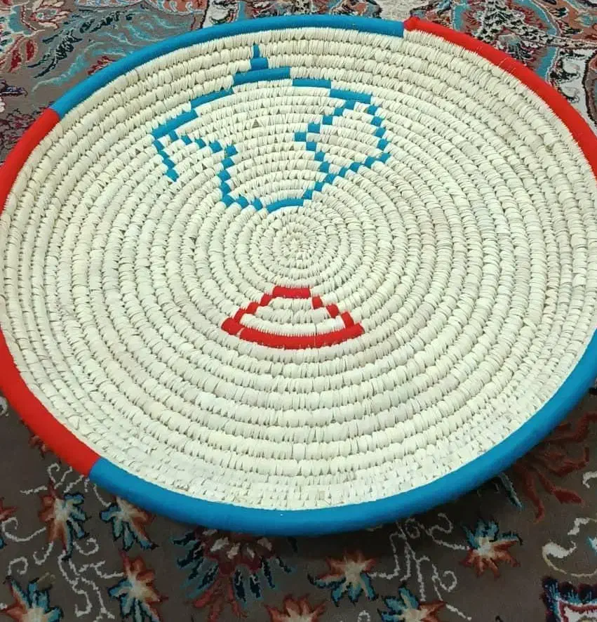 فروش دو عدد طبق نو و تازه بافت|صنایع دستی و سایر لوازم تزئینی|شوش, |دیوار