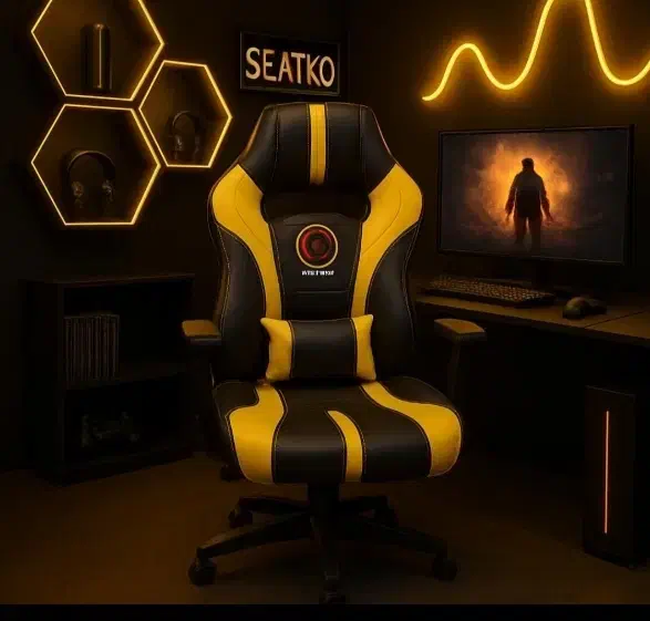 صندلی گیمینگ دورنگی فلزی|صندلی و نیمکت|اصفهان, ناصرخسرو|دیوار