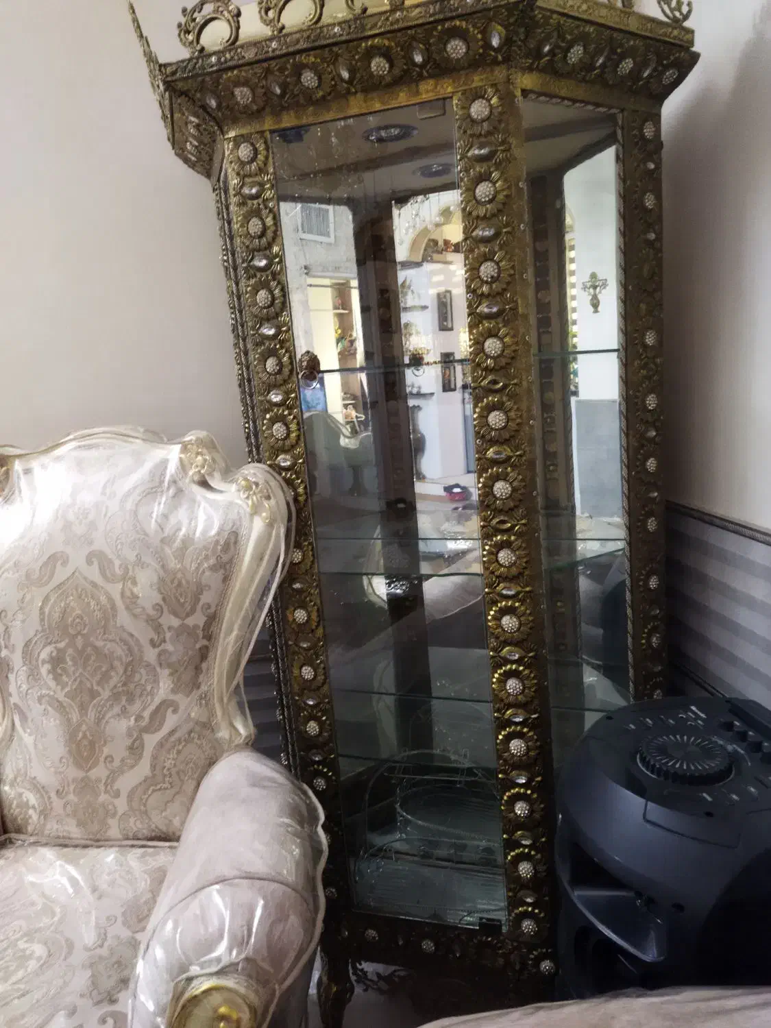 بوفه برنز|بوفه، ویترین، کنسول|نسیم‌شهر, |دیوار