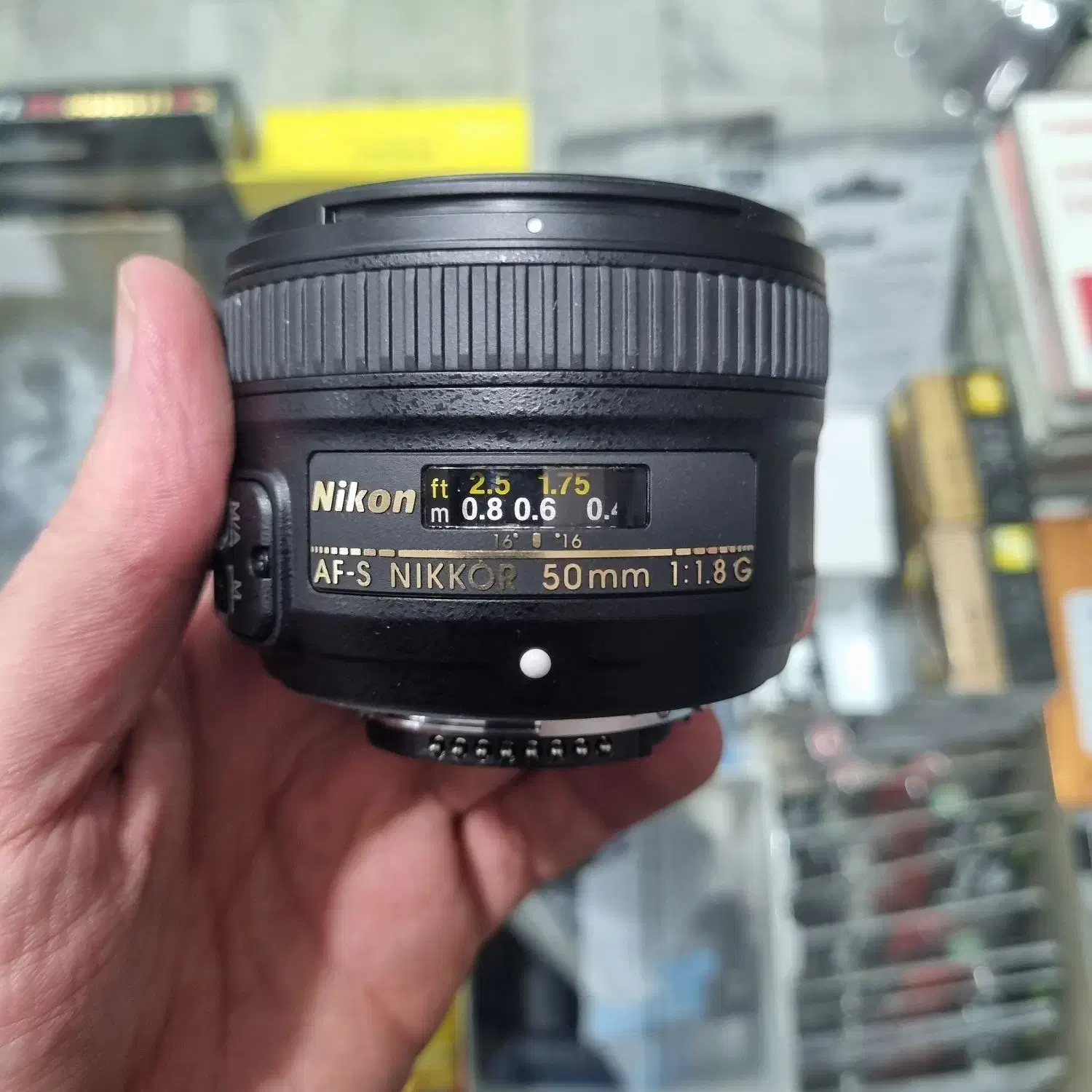 لنز ۵۰ اف ۱.۸ نیکون|دوربین عکاسی و فیلم‌برداری|تهران, صادقیه|دیوار