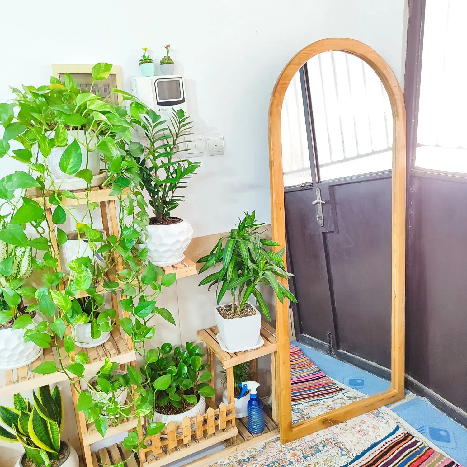 آیینه قدی تمام چوب|آینه|بیرجند, |دیوار